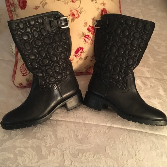 Vintage Coach Black Boot - Picture 5 of 8